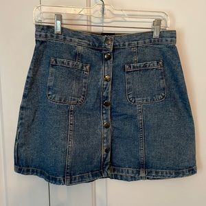 Urban Outfitters A-line jean skirt